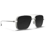 Blenders Phoenix Sunglasses in smoke polarized and silver