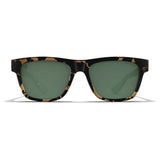 Blenders Tate Sunglasses in black/green polarized and matte tort