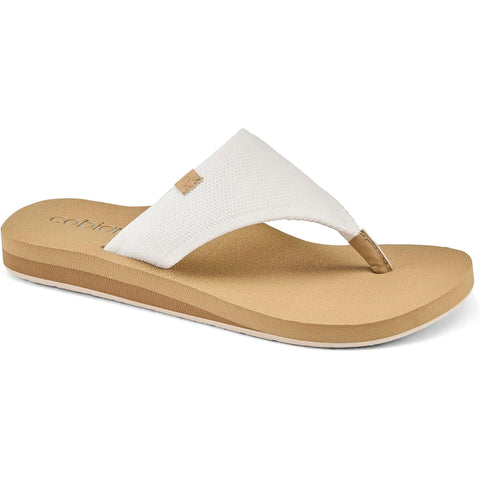 Cobian Womens Bermuda Bounce Sandals in Cream