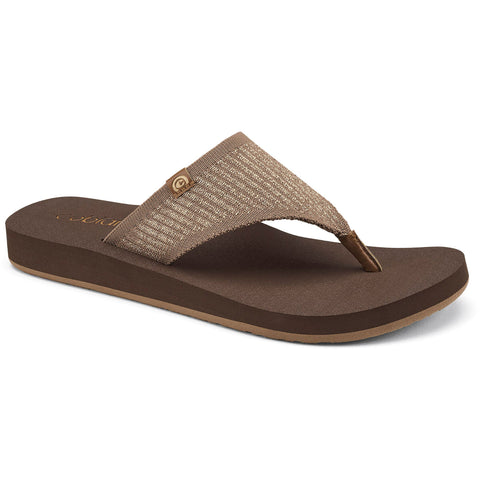 Cobian Womens Bermuda Bounce Sandals in mocha