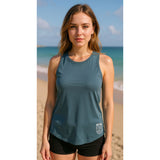 Edge Womens Becca Tank Tops in teal