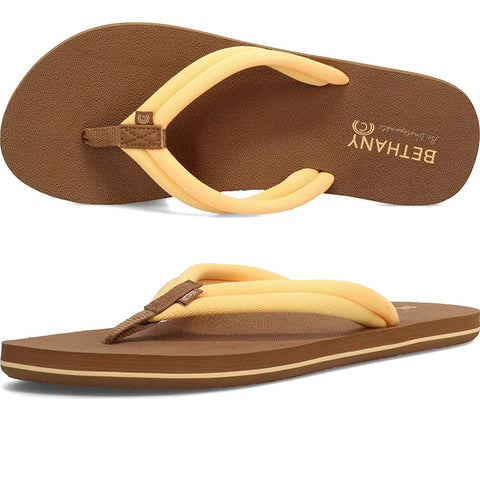 Cobian Womens Bethany Honua Sandals in Yellow