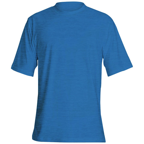 Edge Mens Boys Hybrid S/S Shirts in royal