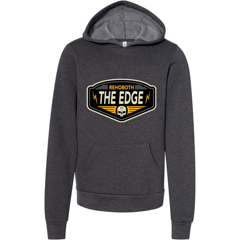 Edge Biker Youth Hoody in charcoal
