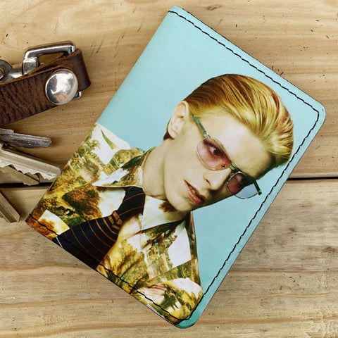 Backerton Mens Spectrum Vert Wallet in David Bowie