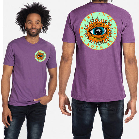 Edge Eye Blaze T-Shirts in purple and Small