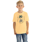 Edge Boney Palm Youth T-Shirts in yellow