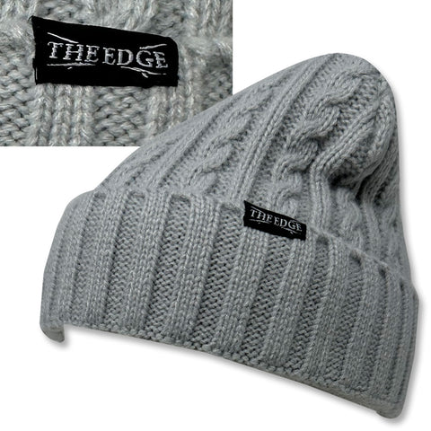 Edge Brooke Beanie in GREY