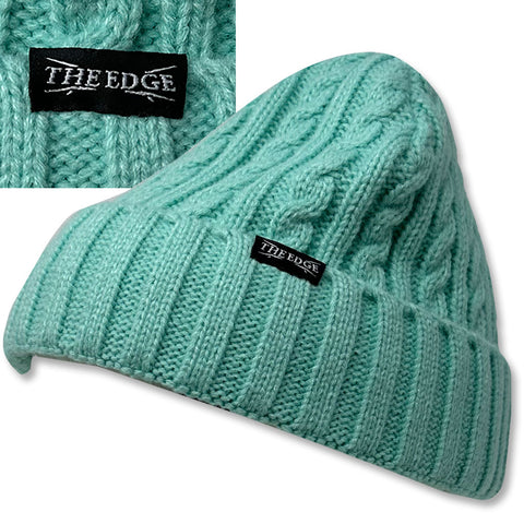Edge Brooke Beanie in Mint