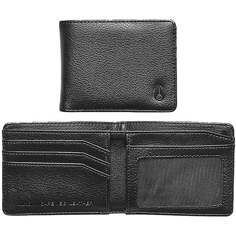 Nixon Mens Cape Vegan Wallets in black