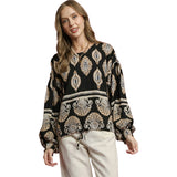 Umgee Womens Morgan Tops in Black