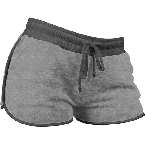 Edge Womens Chillaxin Shorts in heather  grey