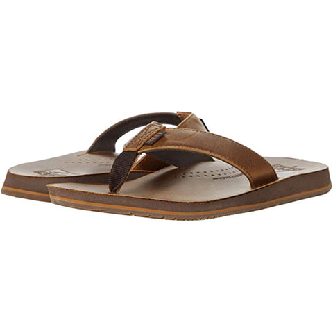 Reef Mens Drift Classic Leather Sandals in brown
