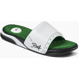 Reef Mens Mulligan Slide Sandals in green
