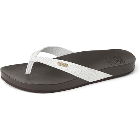 Reef Womens Cushion Court Sandals in brown sassy