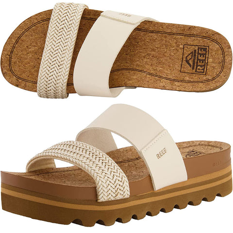 Reef Womens Cushion Vista Hi Sandals in Vintage