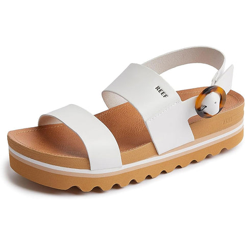 Reef Womens Vista Hi Buckle Sandals in Cloud