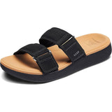 Reef Womens Cushion Cloud ROA Sandals in black/tan