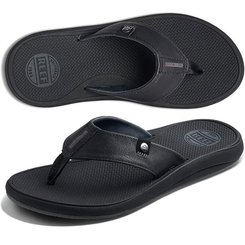 Reef Mens Phantom Nias Sandals in black/grey