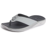 Reef Mens The Deckhand Sandals in grey