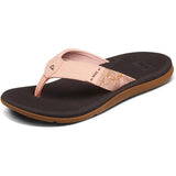 Reef Womens Santa Ana Sandals in peach parfait