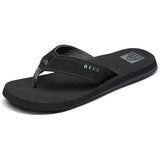 Reef Mens Layback Sandals in black