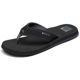 Reef Mens Layback Sandals in black