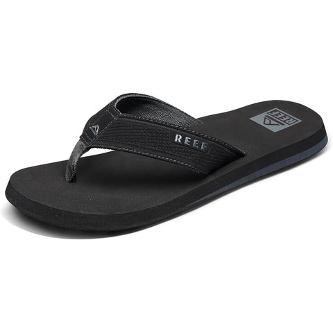 Reef Mens Layback Sandals in black