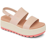 Reef Womens Water Vista Higher Sandals in Sunset coral