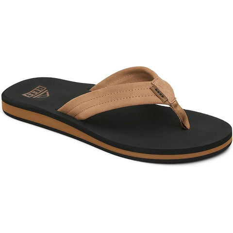 Reef Mens Groundswell Sandals in black/tan