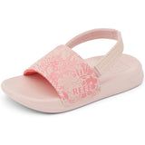 Reef kids Little One Slide Sandals in flower field