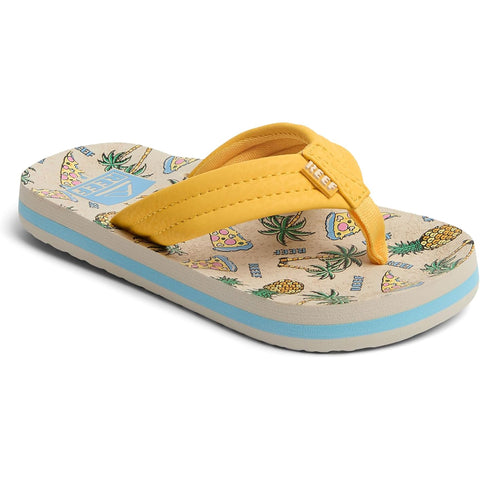 Reef kids Kids Ahi Sandals in Hawaiian pizza