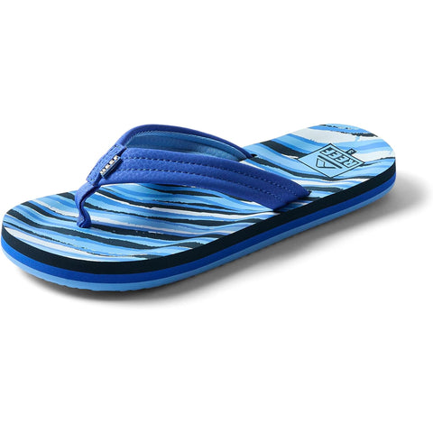 Reef kids Kids Ahi Sandals in Royal stripe