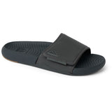 Reef Mens Phantom Slab Sandals in black
