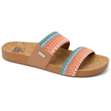 Reef Womens Cushion Vista  Sandals in sherbet multi