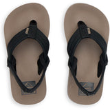 Reef kids Little Ahi Sandals in black/tan