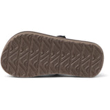 Reef kids Little Ahi Sandals in black/tan