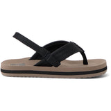 Reef kids Little Ahi Sandals in black/tan
