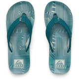 Reef kids Kids Ahi Sandals in sage stripe