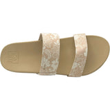 Reef kids Kids Cushion Vista Sandals in white/floral tan