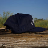 Delaware Beaches Suck DBS Coastal Fenwick Hat in navy