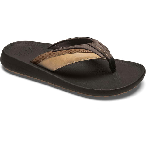 Cobian Mens Compass Sandals in Chocolate