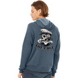 Edge Captain Salty Zip Hoodie in indigo