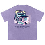 Delaware Beaches Suck DBS No Vacancy Tee in Light Purple