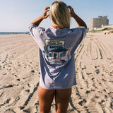 Delaware Beaches Suck DBS No Vacancy Tee in Light Purple