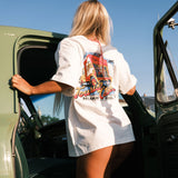 Delaware Beaches Suck DBS Tourist Catcher Tee in White