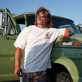 Delaware Beaches Suck DBS Tourist Catcher Tee in White