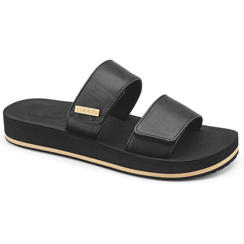 Cobian Womens Dana Rise Sandals in Black