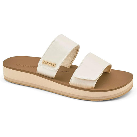 Cobian Womens Dana Rise Sandals in White