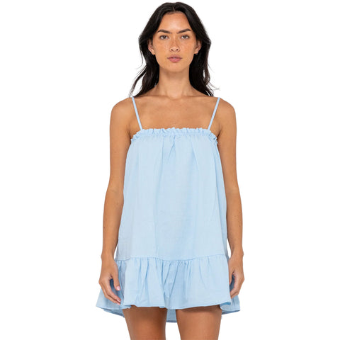 Rusty Womens Mary weather slip Dresses in Retro Blue